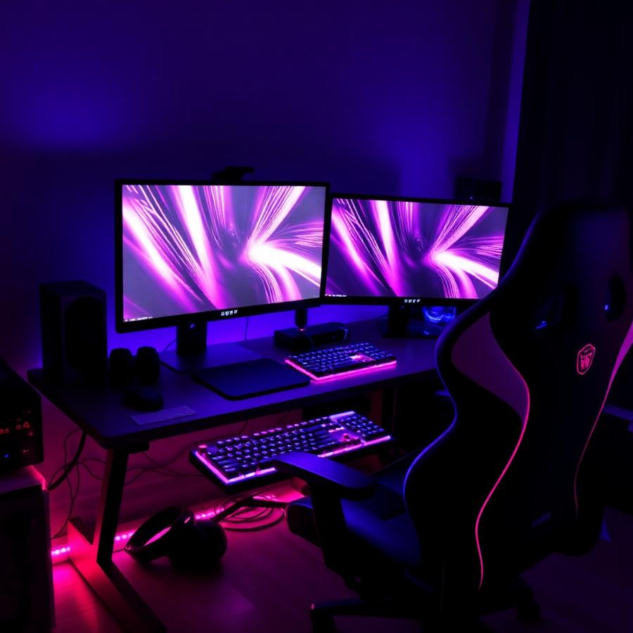 Setup Cyber Cave de @gabi.streams